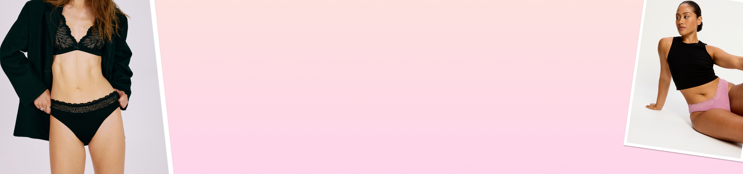 קולקציית סקסי - תחתוני מחזור עם תחרה