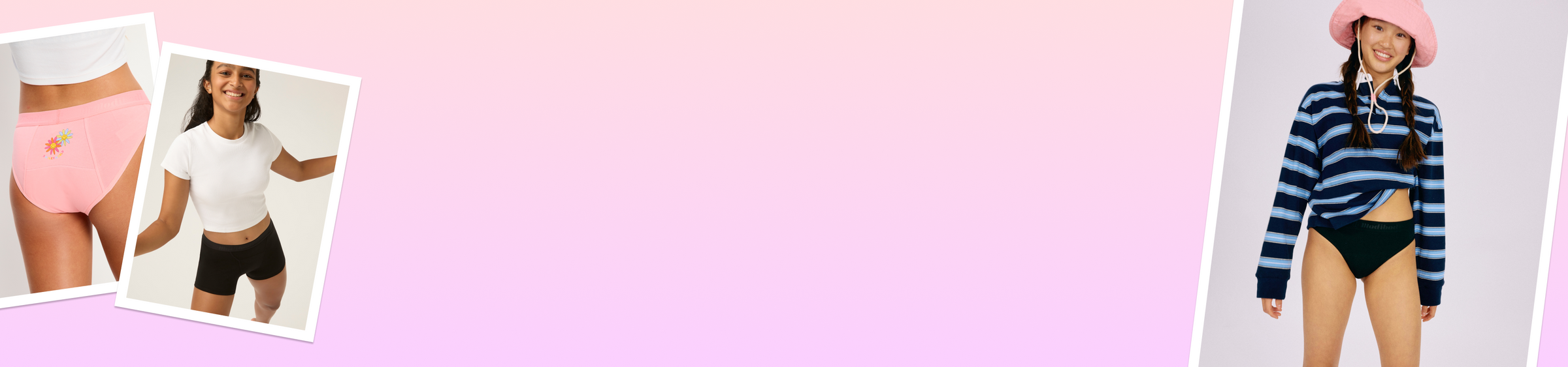 קולקציית הנערות של מודיבודי – תחתוני מחזור מעוצבים ונוחים לבית הספר ולספורט