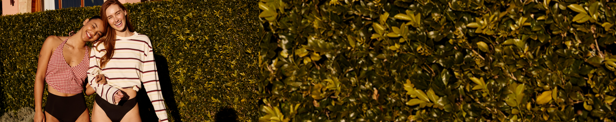 קולקציית טבעוני - תחתוני מחזור ובגדי ים ללא רכיבים מהחי