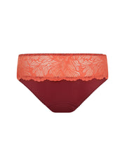 מידי בריף Ines פקשוט | צבע Bordeaux Red.