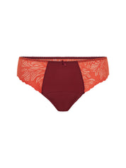 חוטיני Camille + ברלט Sylvie | צבע Bordeaux Red