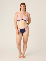 חוטיני Camille + ברלט Sylvie | צבע Riviera Blue