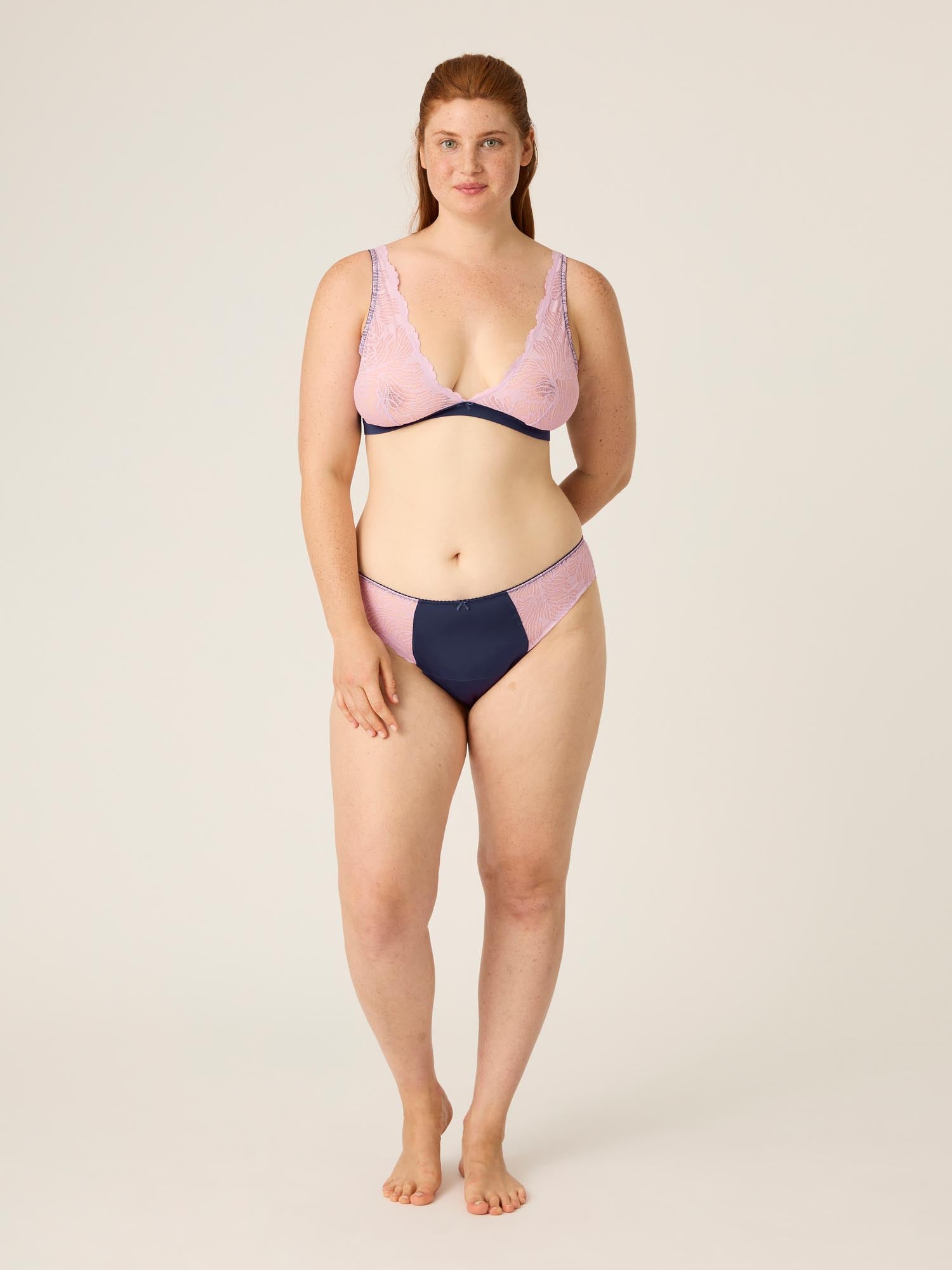 חוטיני Camille + ברלט Sylvie | צבע Riviera Blue