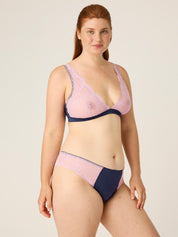 חוטיני Camille + ברלט Sylvie | צבע Riviera Blue