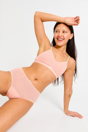 היפסטר סקסי + ברלט Boudoir | צבע Bud Pink