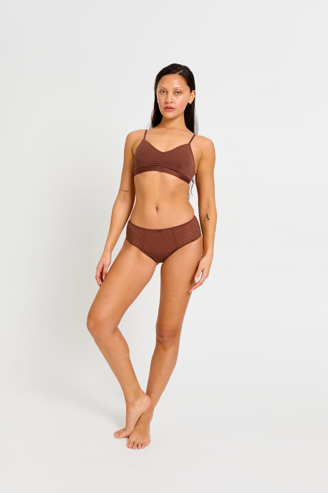 היפסטר סקסי + ברלט Boudoir | צבע Espresso