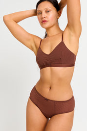 היפסטר סקסי + ברלט Boudoir | צבע Espresso