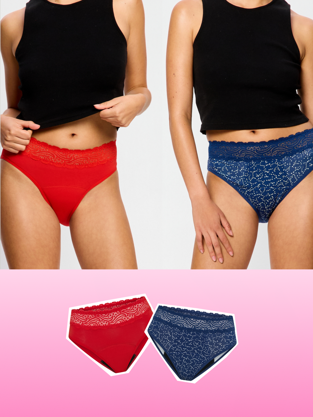 מארז ביקיני סקסי | שתי רמות ספיגה