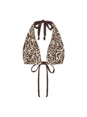 פקשוט של טופ בגד ים דו צדדי
