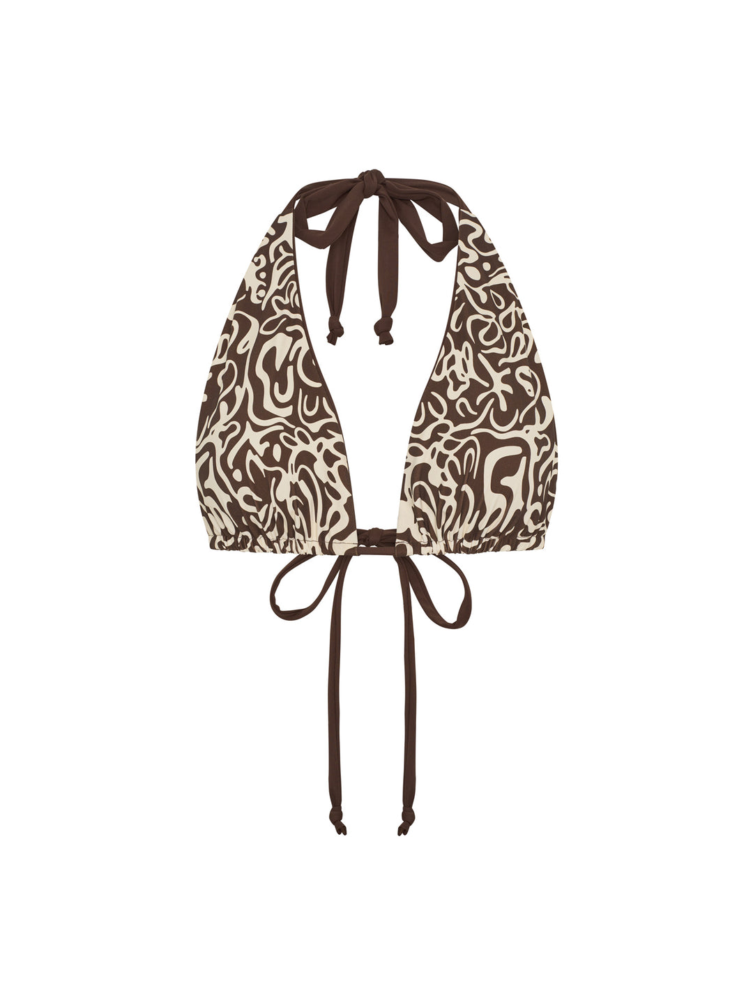 טופ בגד ים דו צדדי