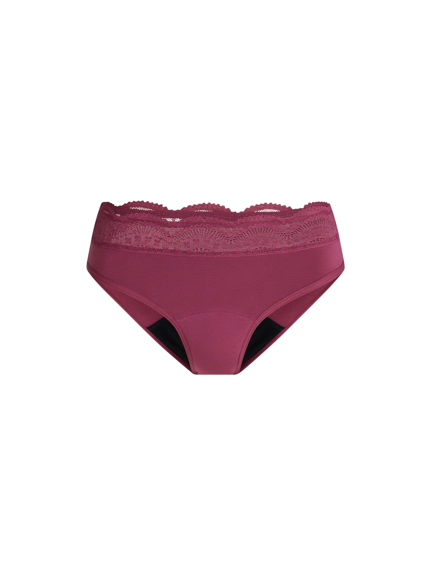 פקשוט של ביקיני סקסי - ספיגה גבוהה בצבע Plum Purple על רקע נקי