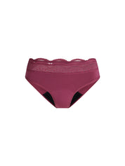 פקשוט של ביקיני סקסי - ספיגה גבוהה בצבע Plum Purple על רקע נקי