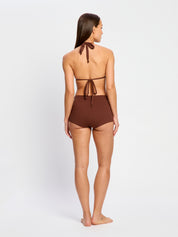 מכנסון בגד ים בצבע chocolate
מידת הדוגמנית- s