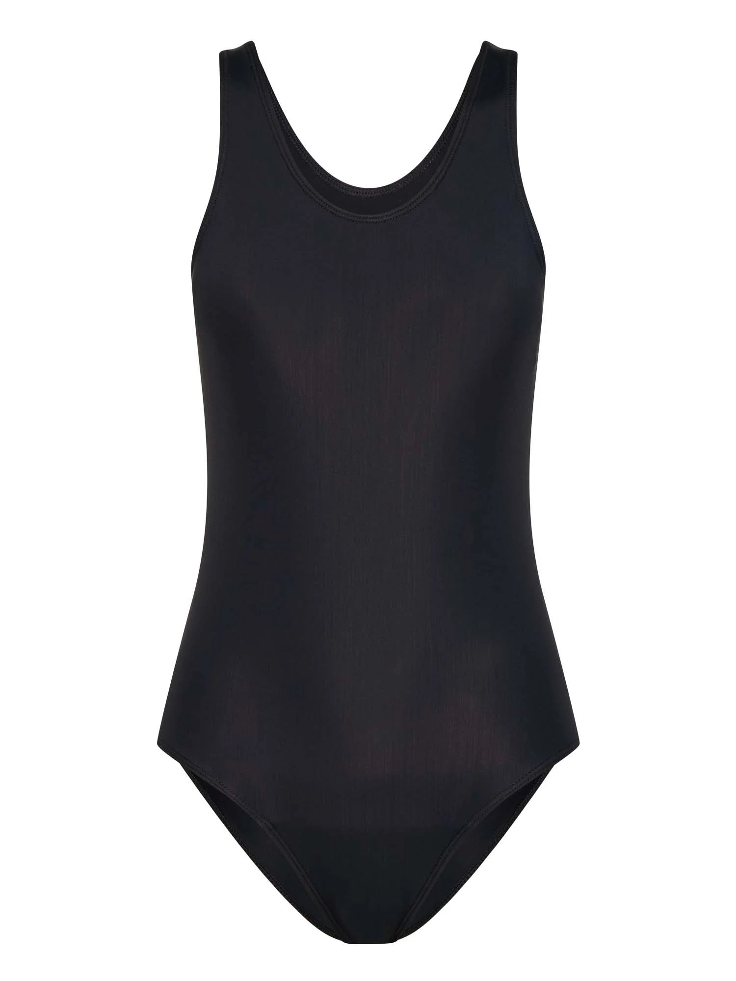 בגד ים שלם סופג למחזור לנערות, עיצוב קלאסי ונוח עם טכנולוגיית ספיגה מובנית, פקשוט מוצר על רקע נקי