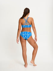 SmileyWorld® x Modibodi טופ בגד ים נערות דו צדדי | אאוטלט