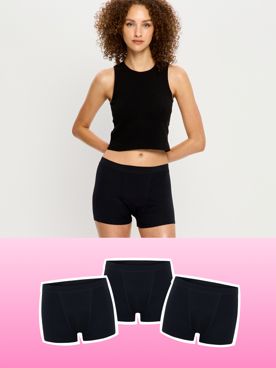 סופטסטרצ' בוישורטס - מארז שלישייה