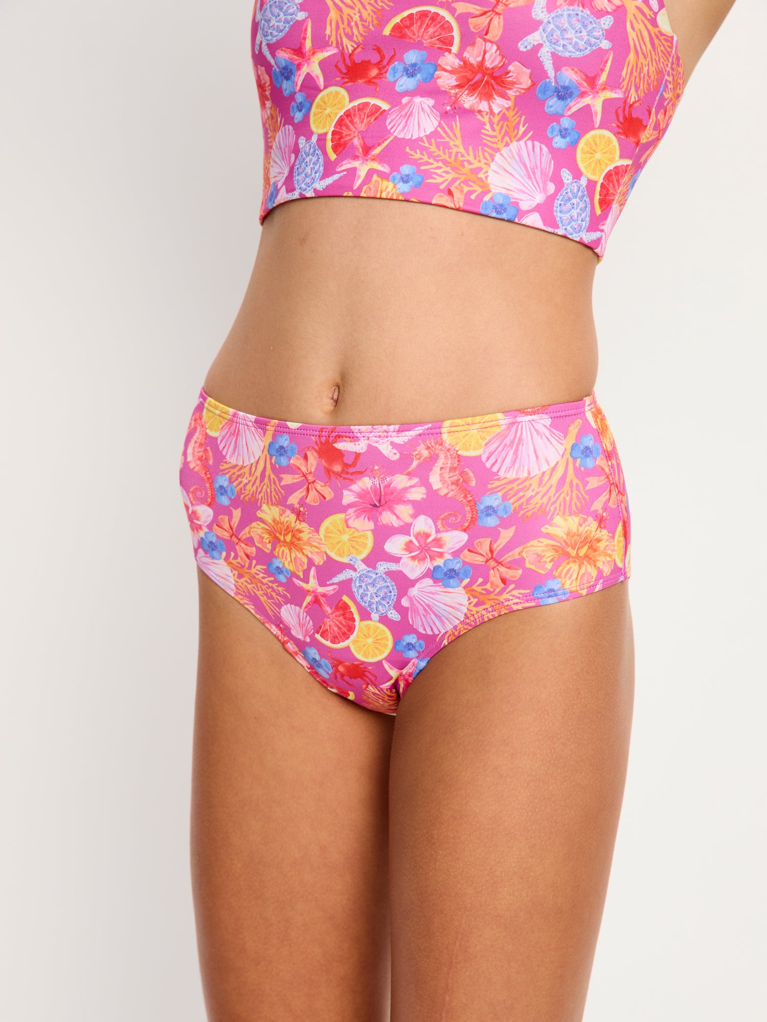 בגד ים ביקיני היי-לג נערות | חלק תחתון