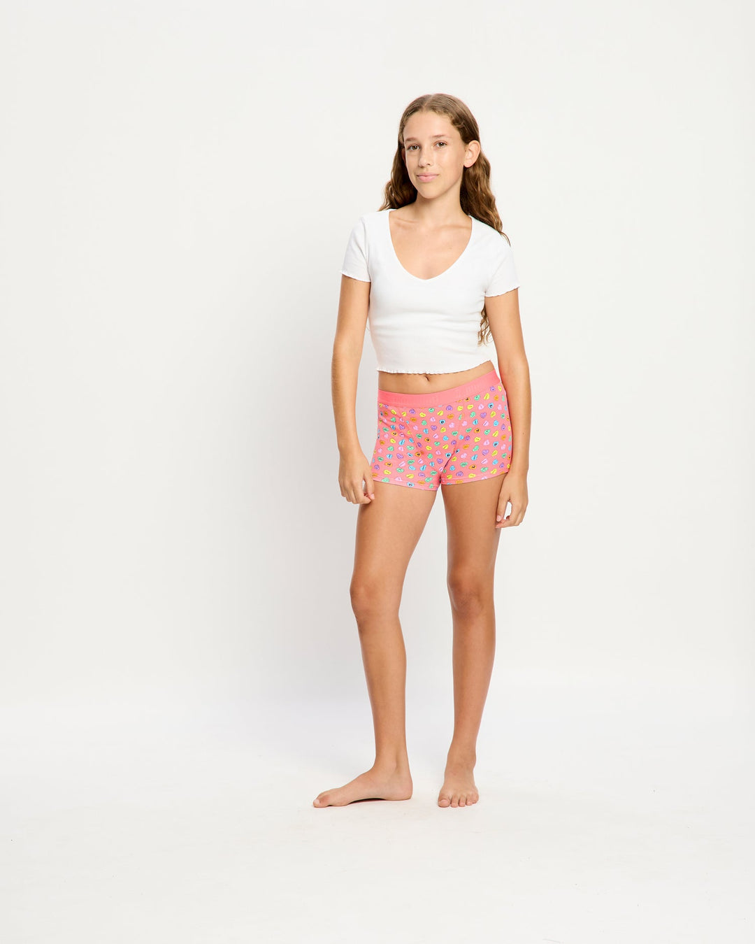 SmileyWorld® x Modibodi בוישורטס נערות - ספיגה גבוהה