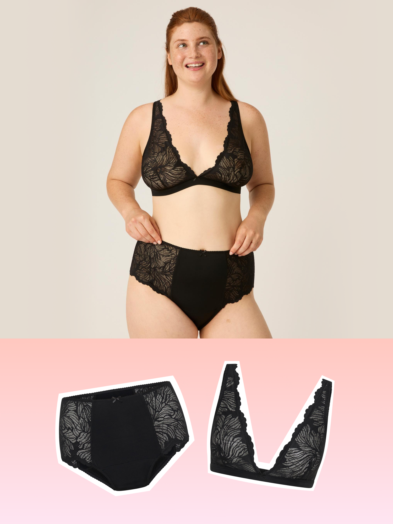 היפסטר סקסי Manon + ברלט Sylvie | צבע Noir Black